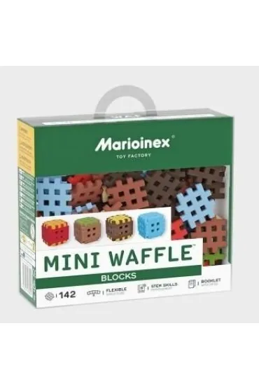 Klocki konstrukcyjne Wafle mini 206 element�w Blocks Mario MARIOINEX 908419