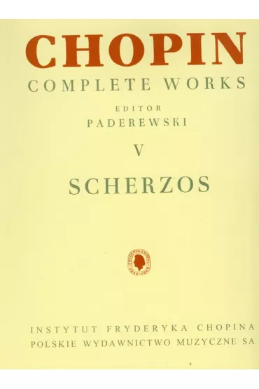 Chopin. Complete Works. V Scherza