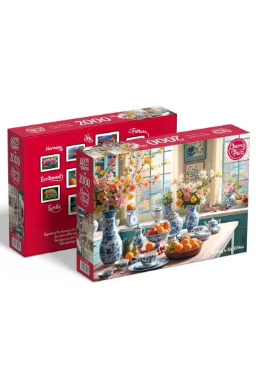 Puzzle 2000 el. Morning in My Kitchen CherryPazzi