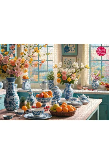 Puzzle 2000 el. Morning in My Kitchen CherryPazzi