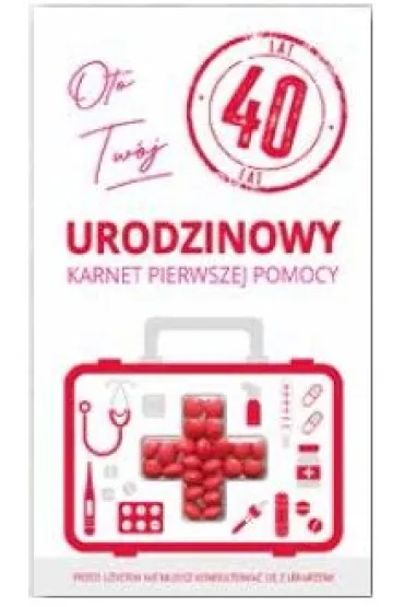 Armin Style Karnet Urodziny 40