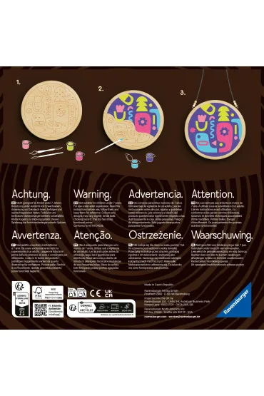 Ravensburger CreArt Wooden: Wzory 2 20cm