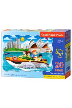 Puzzle maxi 20 el. Motor Yacht Trip in Sydney Castorland
