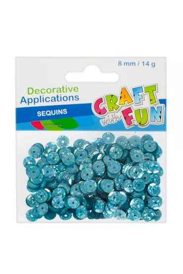 Craft with Fun Cekiny metaliczne okr�g�e 8 mm