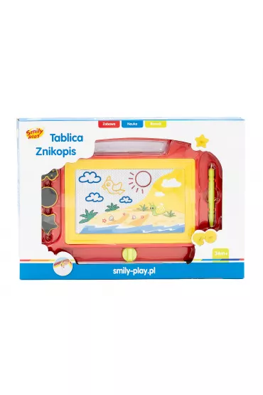 Tablica Znikopis czerwona Smily Play
