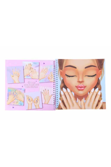 Kreatywna ksi��eczka Nails & Makeup Sticker and Activity Book A002637