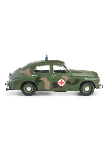 AUTO KOLEKCJI PRL-U 1 43 WARSZAWA WOJSKO M-20 B-251WB Daffi