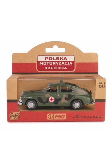 AUTO KOLEKCJI PRL-U 1 43 WARSZAWA WOJSKO M-20 B-251WB Daffi
