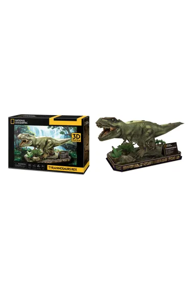 Puzzle 52 3D T-Rex National Geographic license Dante