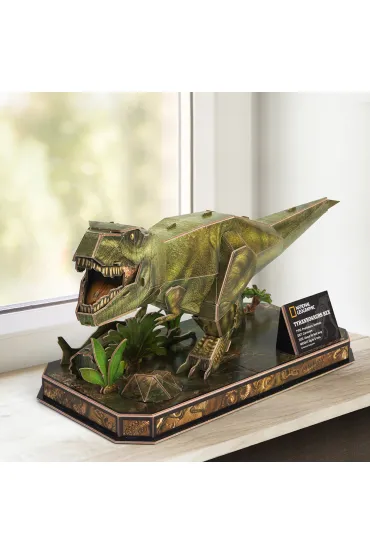 Puzzle 52 3D T-Rex National Geographic license Dante