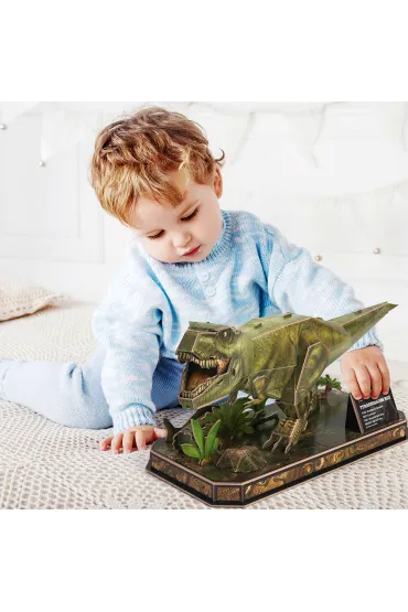 Puzzle 52 3D T-Rex National Geographic license Dante