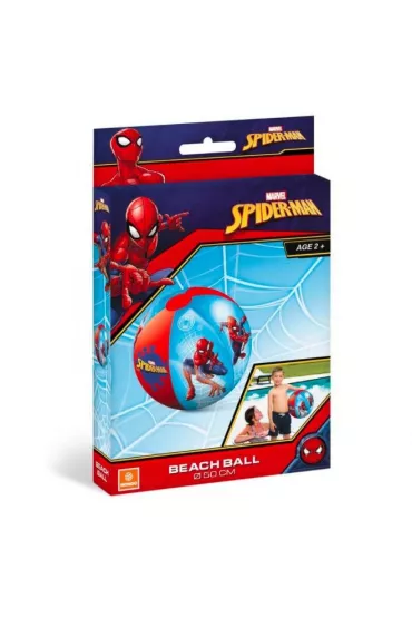 Pi�ka pla�owa 50cm Spiderman PUD BRIMAREX 16900 BRX Mondo