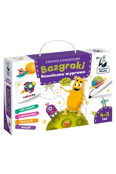 Bazgraki. Kosmiczna wyprawa. Kapitan Nauka - Bo�ena Dybowska, Anna Grabek