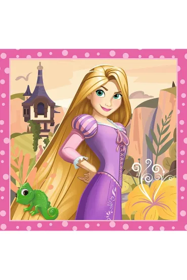 Puzzle 3w1 (20+36+50 el.) Pi�kne kwiaty Trefl
