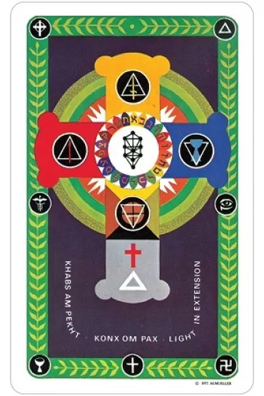 Golden Dawn Tarot, Tarot Z�otego Brzasku - Israel  Dr Regardie