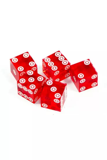 Ko�ci do gry profesjonalne wywa�one 19,3 mm PAWIE OKO