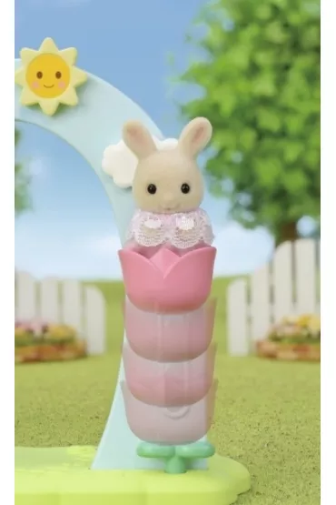 Sylvanian Families Przedszkole Kolorowa Zjedalnia Nursery Swing 5745 p6