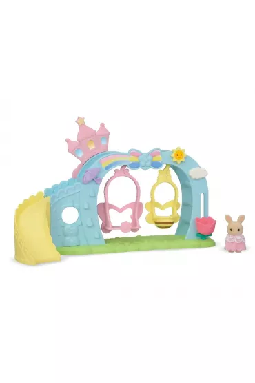 Sylvanian Families Przedszkole Kolorowa Zjedalnia Nursery Swing 5745 p6