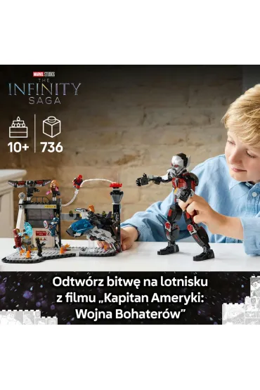 LEGO Marvel Kapitan Ameryka: Wojna bohater�w — bitwa 76314