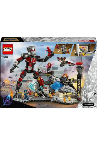 LEGO Marvel Kapitan Ameryka: Wojna bohater�w — bitwa 76314
