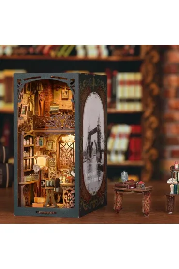 Puzzle Miniaturowy domek Book Nook Fotografia z dawnych lat Habarri