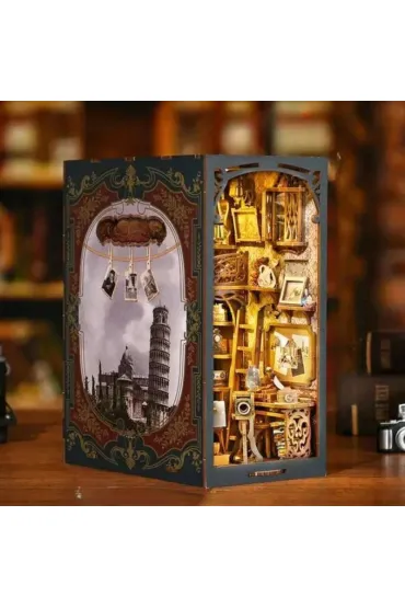 Puzzle Miniaturowy domek Book Nook Fotografia z dawnych lat Habarri