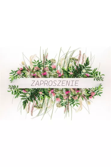 Trend Zaproszenie Uniwersalne 10 szt.