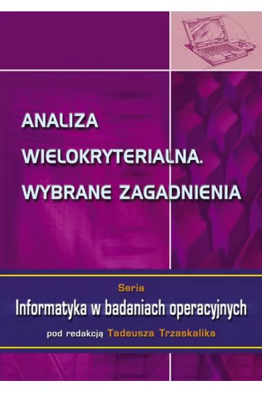eBook Analiza wielokryterialna. Wybrane zagadnienia pdf
