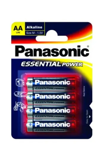Panasonic Bateria alkaliczna aa lr6e blister 4 szt.
