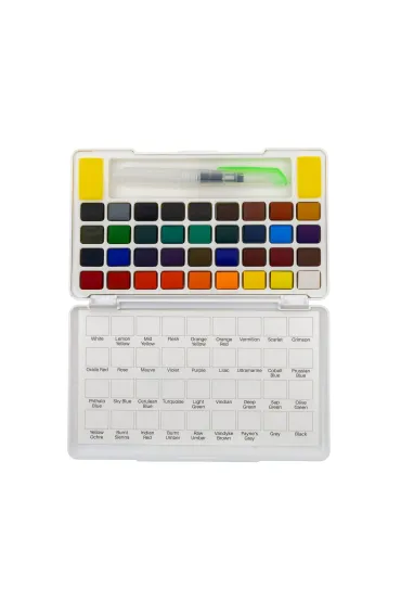 Astra Zestaw farb akwarelowych ART&HOBBY 36 kol + p�dzelek wodny + paletka
