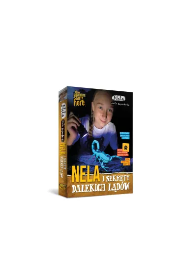 Nela i sekrety dalekich l�d�w. Nowe wydanie z dodatkowymi kodami QR i �wiec�c� w ciemno�ci ok�adk� - Nela