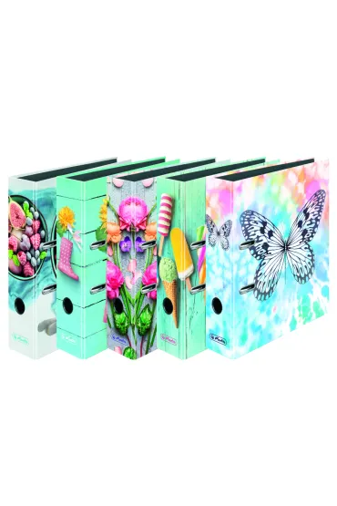 Herlitz Segregator max. file A4, 8 cm, Wiosna Lato