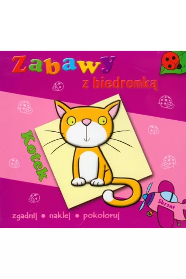 Zabawy z biedronk�. Kotek
