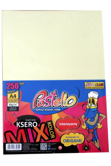 Pastello Papier ksero A-4 250 arkuszy 80g Intensywny