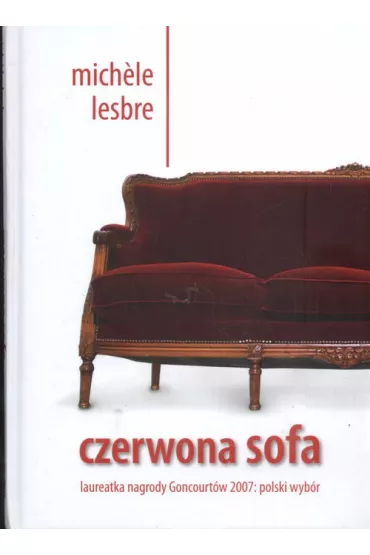 Czerwona sofa - Michelle Lesbre