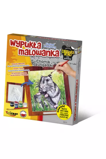 Wypuk�a malowanka Futrzak - Chomik d�ungalski Mirage Hobby