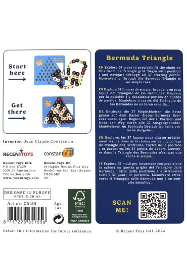 Bermuda Triangle Recent Toys poziom 3,5/5 G3 - Jean Claude  Constantin