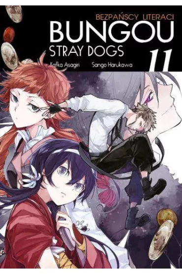 Bungou Stray Dogs - Bezpa�scy Literaci. Tom 11 - Kafka Asagiri, Sango Harukawa