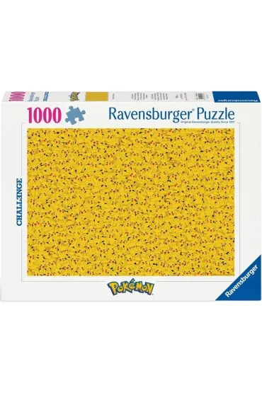 Puzzle 1000 el. Pokemon: Pikachu Challenge Ravensburger