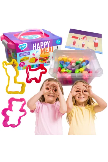 Zestaw kreatywny ciastolina Happy Meal Lovin
