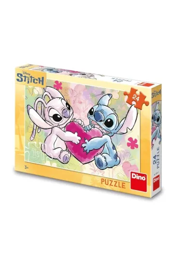 Puzzle Stitch i Angel Historia mi�osna 24el Dino Toys