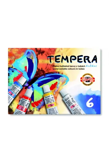 Koh-I-Noor Farby Tempera 162547 6 kolor�w