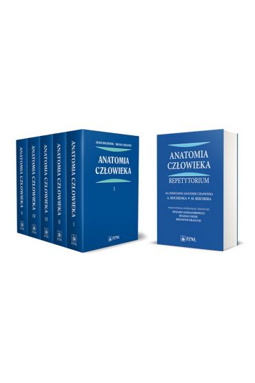 Anatomia człowieka. Tomy 1-5 oraz Anatomia człowieka. Repetytorium