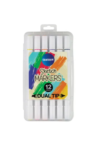 Panta Plast Zestaw marker�w dwustronnych 6 szt.