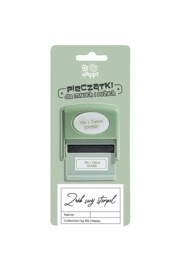 Be-Happy Gifts Piecz�tka dla dzieci z napisem Ale z Ciebie bambik
