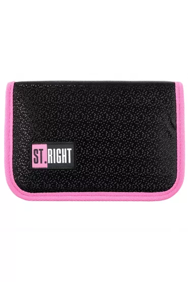 St. Majewski Pi�rnik dwuklapkowy bez wyposa�enia Black Glitter