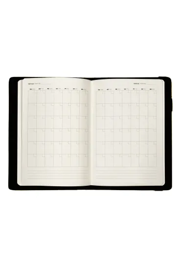 Planner A5 dzienny na gumk� Botanic BLACK PLR-25PR