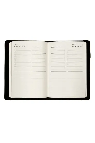Planner A5 dzienny na gumk� Botanic BLACK PLR-25PR