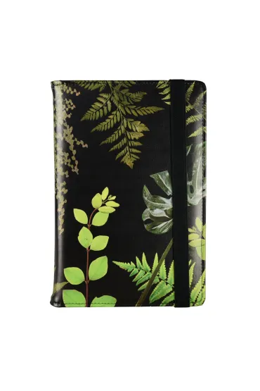 Planner A5 dzienny na gumk� Botanic BLACK PLR-25PR