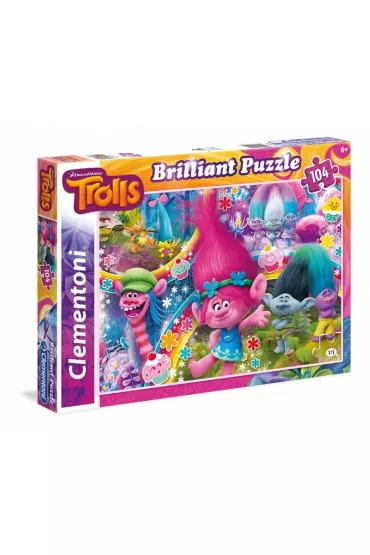 Puzzle 104 el. Trolle Brilliant Clementoni
